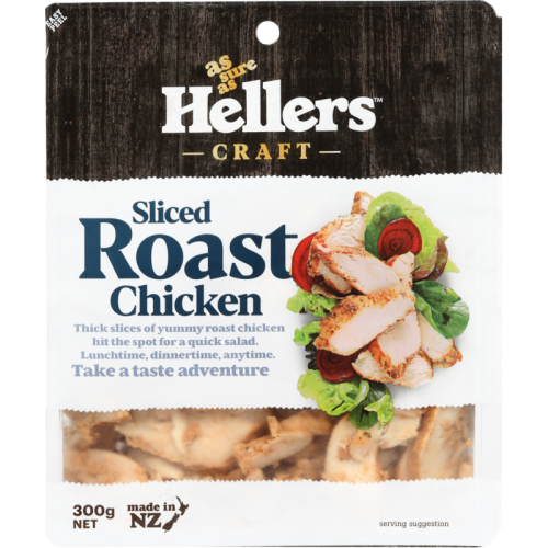 Hellers Craft Sliced Roast Chicken 300g