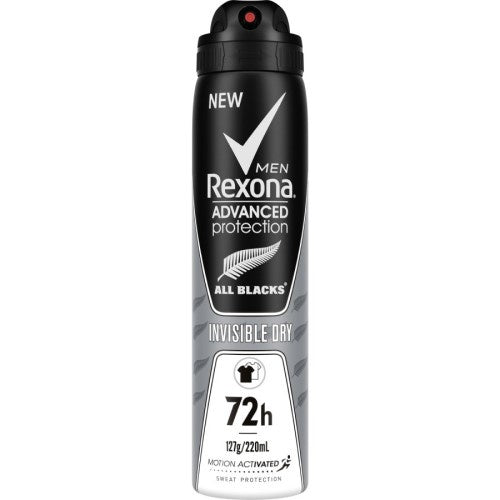 Rexona Men Advance Protection All Blacks 72h Antiperspirant 220ml