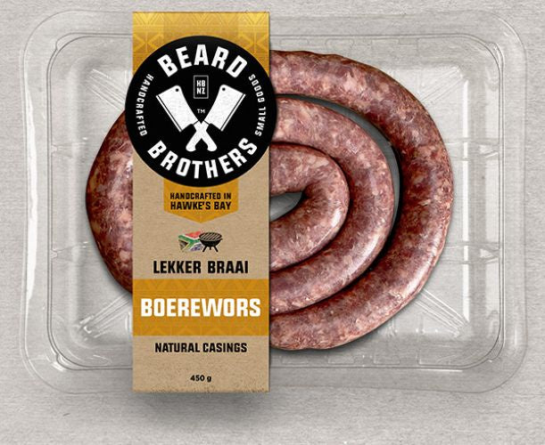 Beard Brothers Boerewors 450g