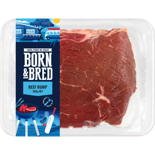 Born & Bred Beef Rump 360g