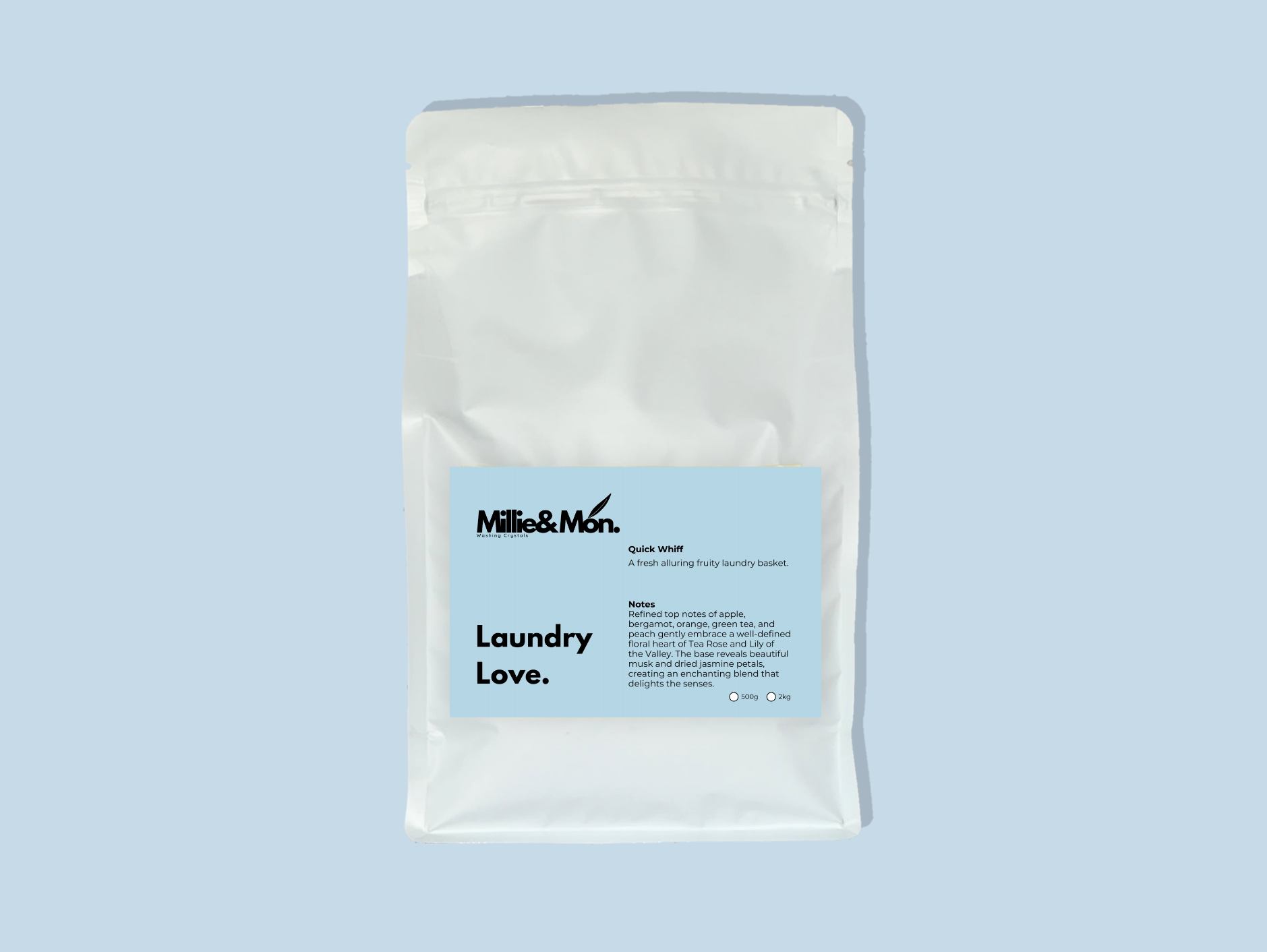 Laundry Love Washing Crystals 500g millie&mon