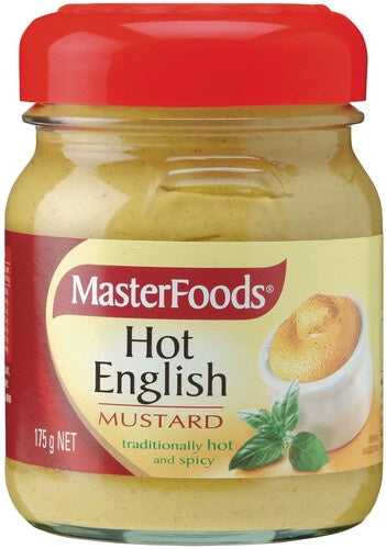 Masterfoods Mustard English Hot 175g