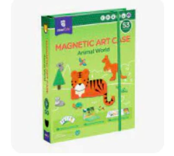 Magnetic Art Case - Animal World