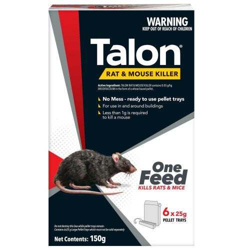 Talon Rat & Mouse Killer Pellets 150g