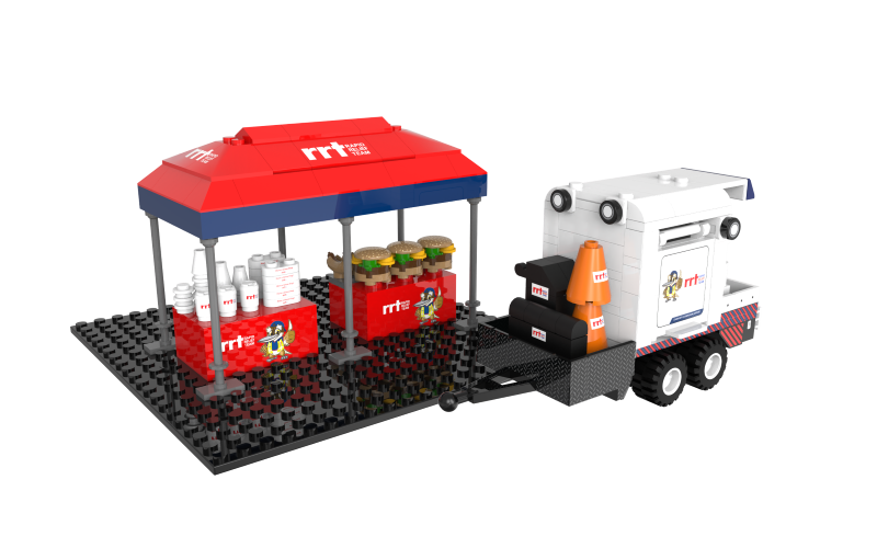 RRT Tent & BBQ Trailer Brick Set