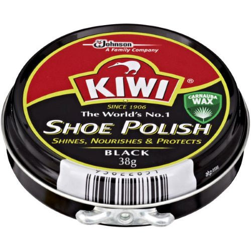 Kiwi Black Shoe Polish 38gm