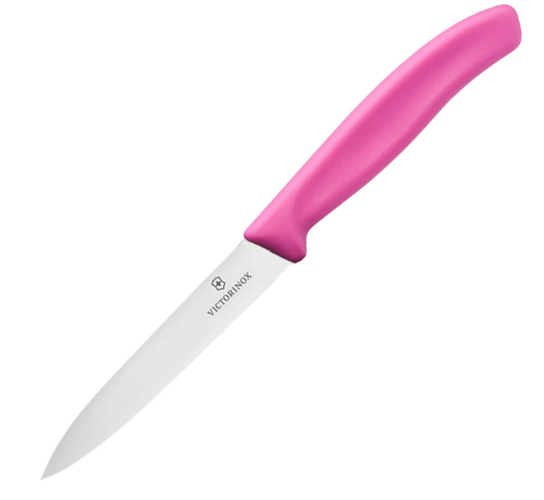 Victorinox Vegetable Knife Pink Handle 10cm