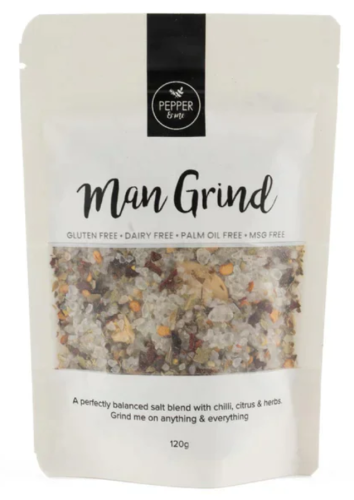 Pepper & Me Man Grind Salt Flakes 60g