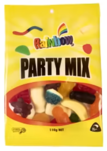 Rainbow Party Mix 110g