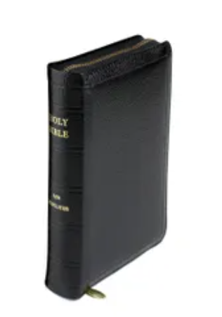 JND Ruby Zip binding Medium Bible with Maps No.17