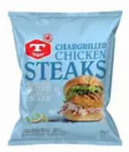 Tegel Frozen Chargrill Flame Grilled Chicken Steak 1kg