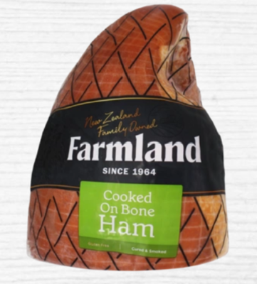 Farmland Trad Third Cooked on the Bone Ham 3-4kg