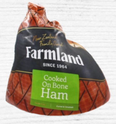 Farmland Trad Half Cooked on Bone Ham 4-6.5kg