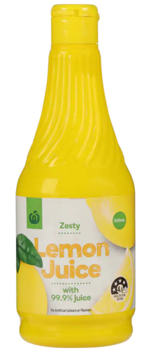 Zesty Lemon Juice 250ml