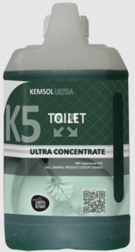 K5 Toilet Bowl - Ultra Concentrate Toilet Bowl Cleaner 2L