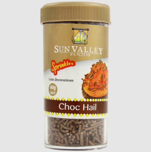 Sun Valley Choc Hail Sprinkles 60g