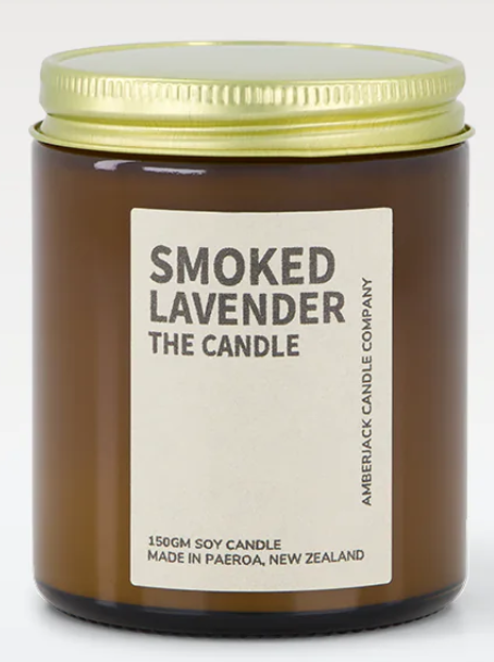 Amberjack Smoked Lavender Candle 400g
