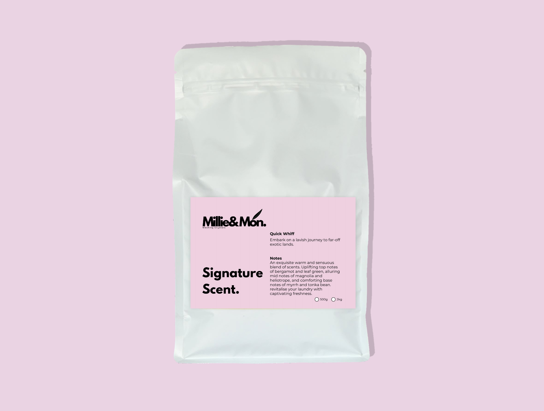 Signature Scent Washing Crystals 500g millie&mon