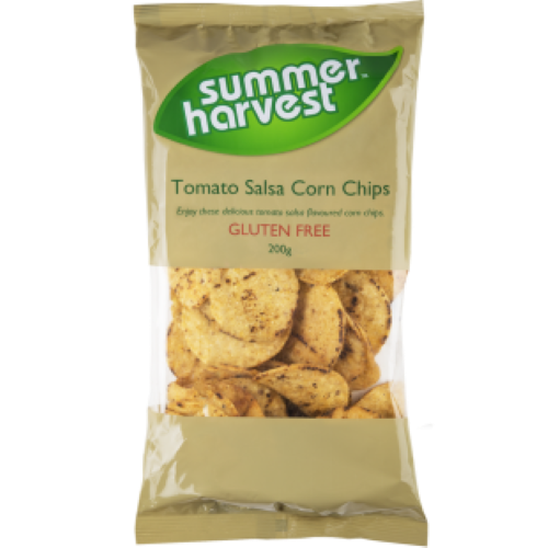 Summer Harvest GF Tomato Salsa Corn Chips 200g