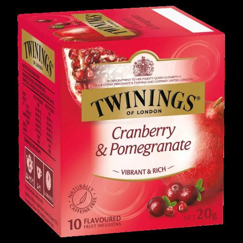 Twinings Cranberry & Pomegranate 10 pk