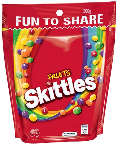 Skittles Fruits Candy 200g