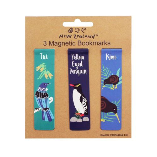 Magnetic Bookmark - Birds 3pc