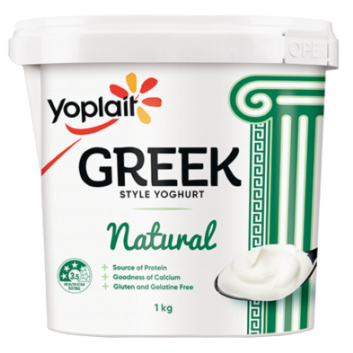 Yoplait Greek Style Yoghurt 1kg