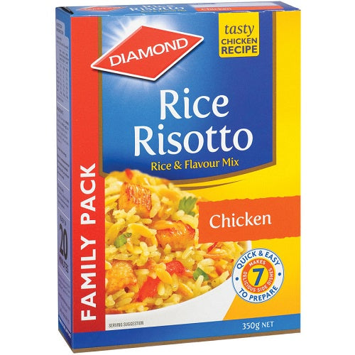 Diamond Rice Risotto Family Chicken Rice Mix 350g