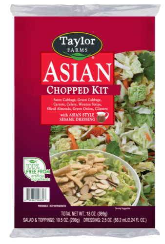 Taylor Farms Asian Chopped Kit 350g