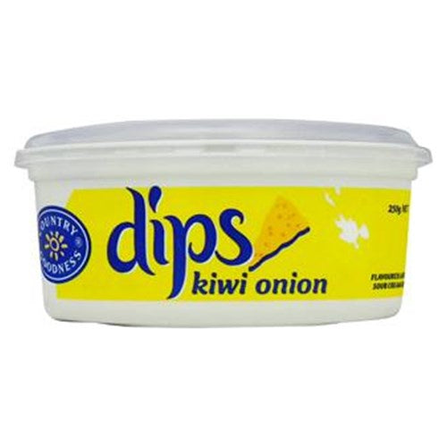 Country Goodness Kiwi Onion Dips 250g
