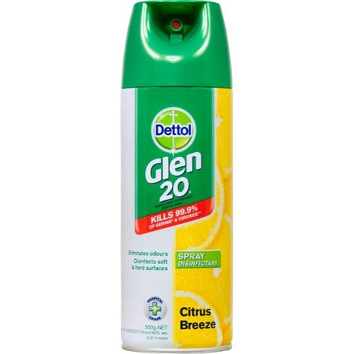 Dettol Glen 20 Disinfectant Spray Citrus Breeze 300g