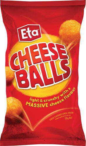 Eta Cheese Balls Corn Snacks 120g