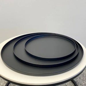 Bianca Metal Tray Black / Large