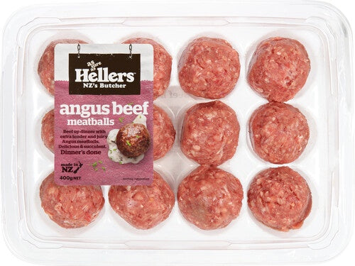 Hellers Angus Beef Meatballs 360g