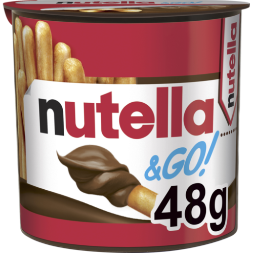 Nutella & Go Chocolate Snack & Breadsticks 48g