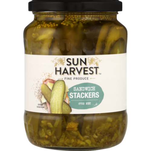 Sun Harvest Sandwich Stackers 670g