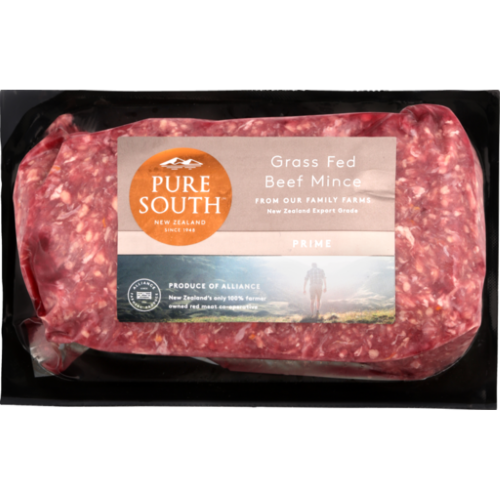 Pure South Beef Mince 85CL  1kg