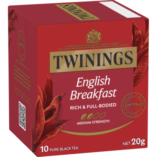 Twinings English Breakfast Tea Bags 10pk 20g