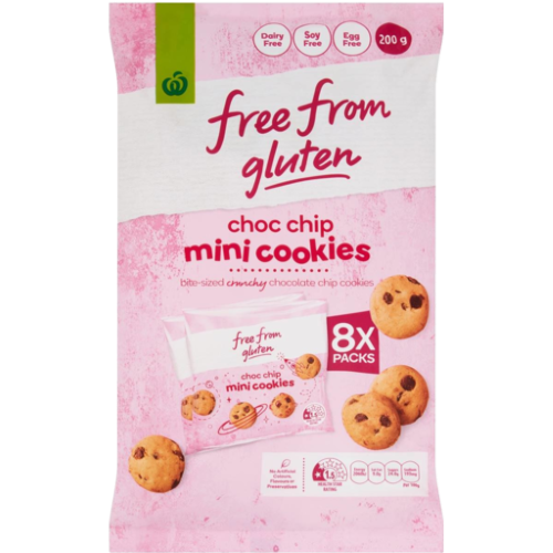 WW GF Mini Choc Chip Cookies 200g