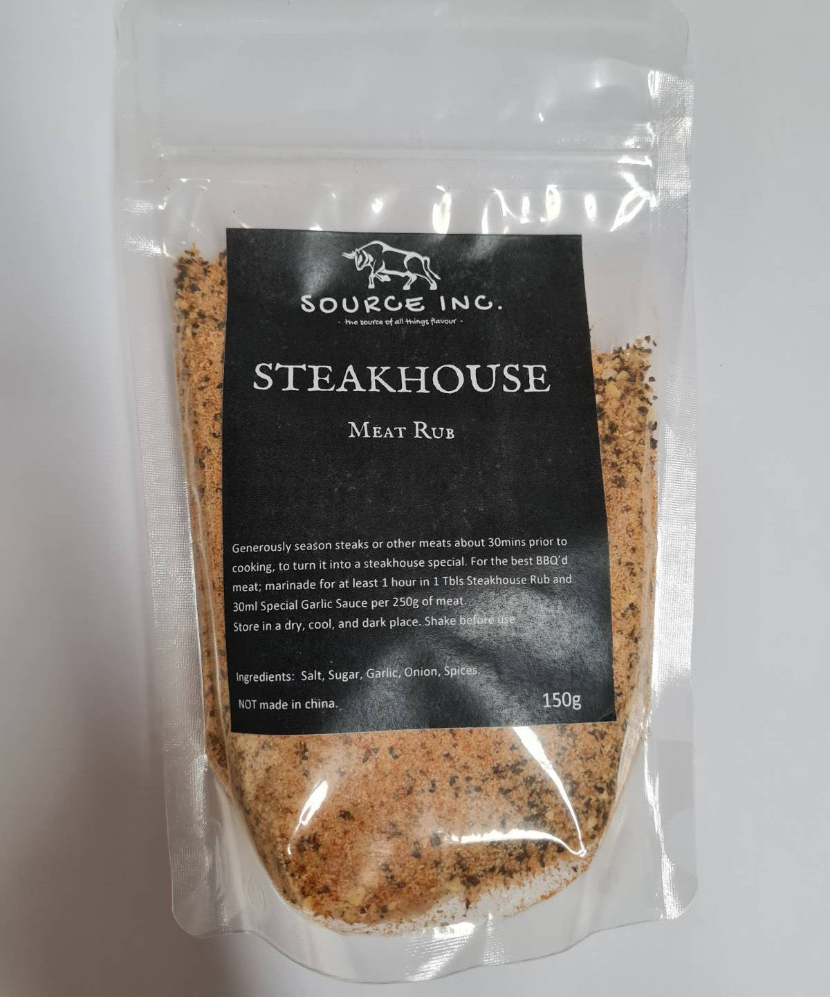 Source Inc. Steakhouse Meat Rub 150g