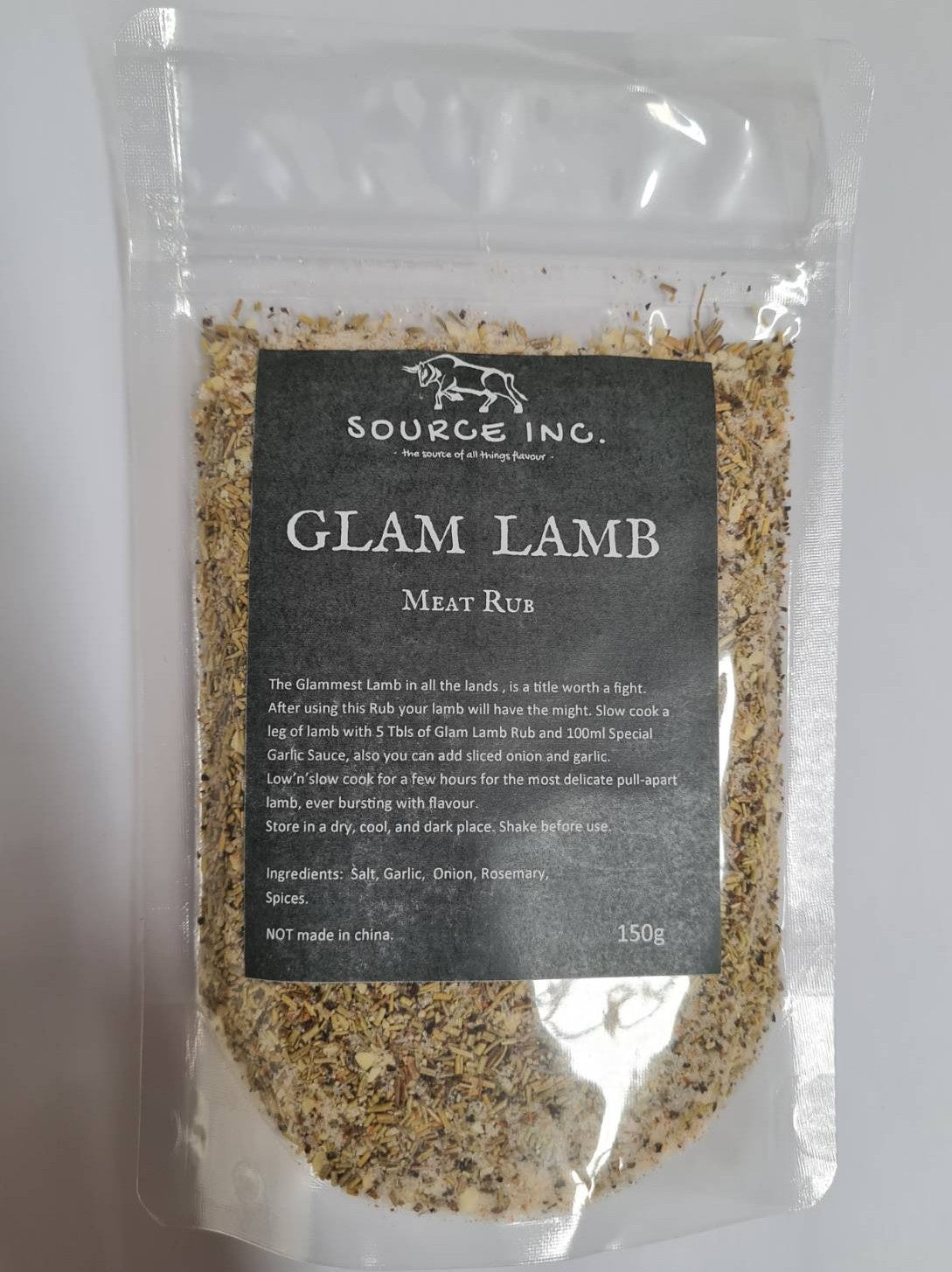 Source Inc. Glam Lamb Meat Rub 150g