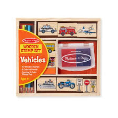Melissa & Doug Wooden Stamp Set