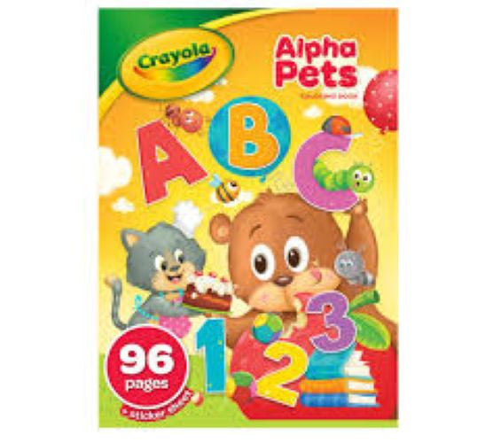 Alpha Pets Colouring Book