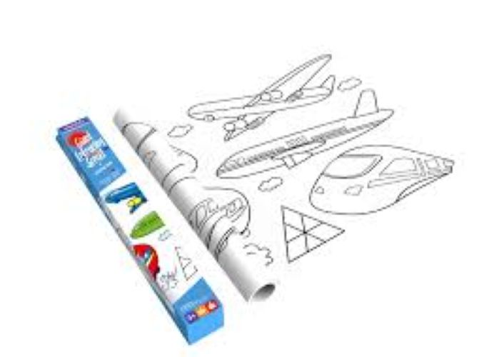 Giant Colouring Scroll