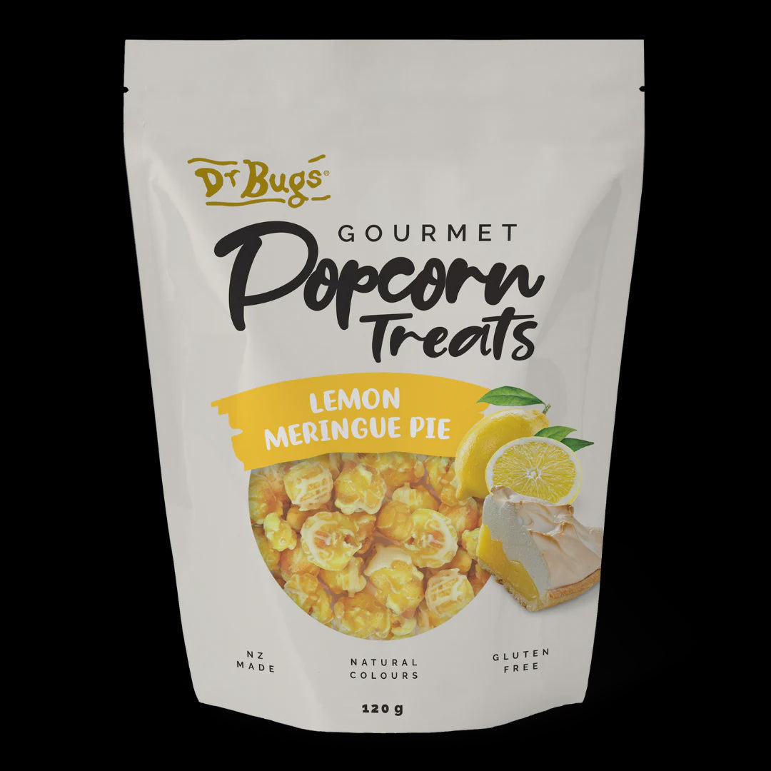 Dr Bugs Lemon Meringue Pie Gourmet Popcorn Treats 120g