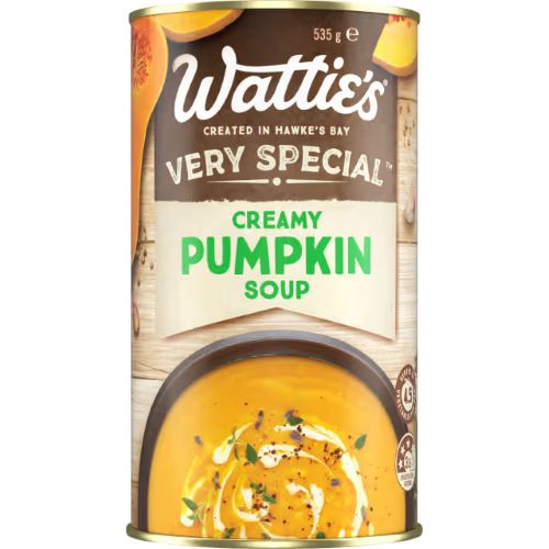 Watties Very Special Creamy Pumpkin Canned Soup 535g