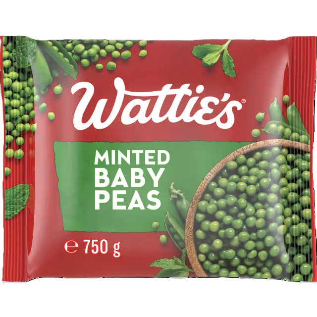 Watties Minted Baby Peas 750g