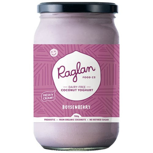 Raglan Coconut Yoghurt 700g Boysenberry