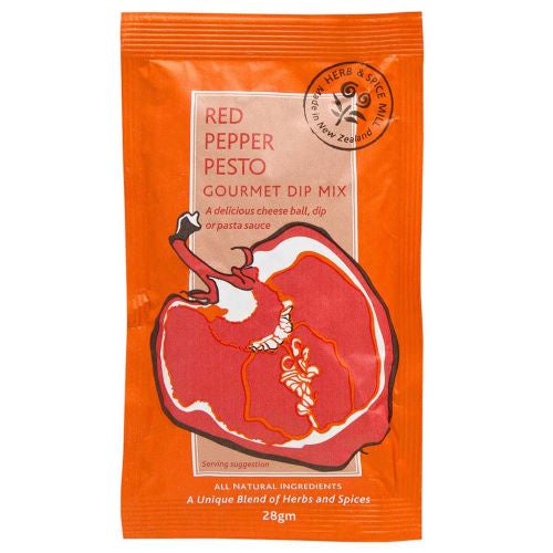 Herb & Spice Mill Gourmet Dip Mix Red Pepper Pesto