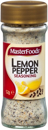 Masterfoods Lemon Pepper Seasoning 52g